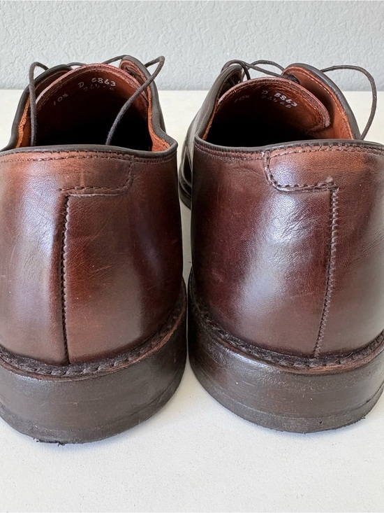 Allen Edmonds Parkway Brown Leather Split Toe Derby Dress Shoes Mens Size 10.5 D main image 13
